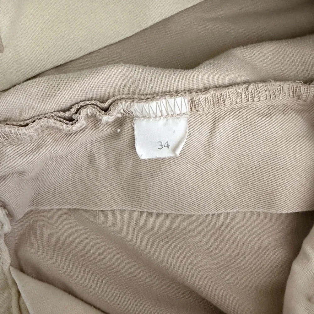 Vintage Polo Ralph Lauren Pleated Chino Shorts Mens 34 Tan Khaki Cotton read